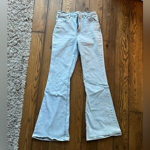 Abercrombie The Flare Ultra High Rise Jeans